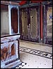 Detail of the decrepit-looking ticket booth